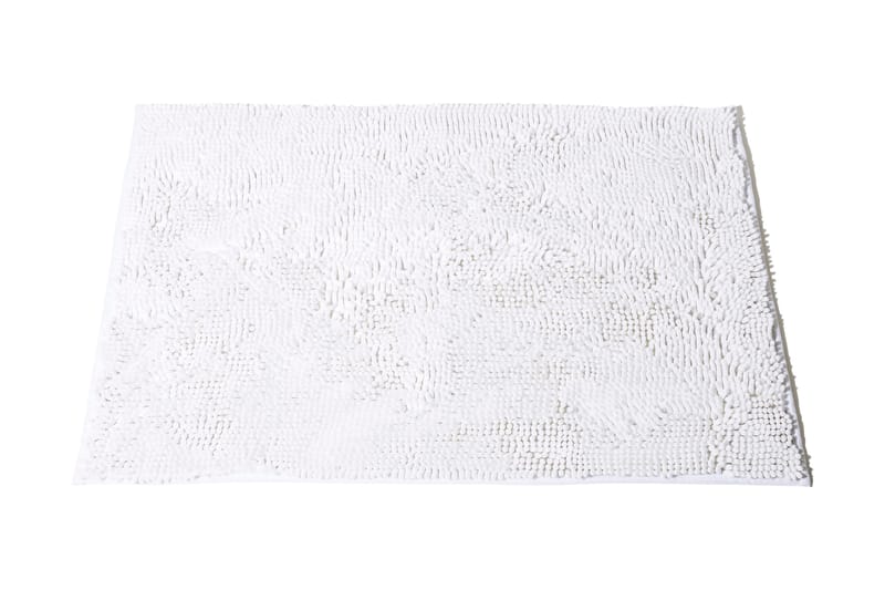 ANYA NELSON Badrumsmatta 90x60 Vit - Textilier & mattor - Mattor - Badrumsmattor