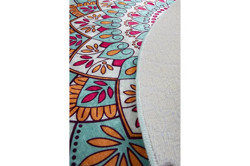 Chilai Home Badmatta 100 Rund - Multi - Textilier & mattor - Mattor - Badrumsmattor