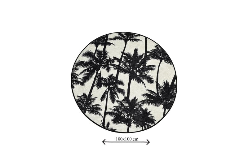 Chilai Home Badmatta 100 Rund - Multi - Textilier & mattor - Mattor - Badrumsmattor