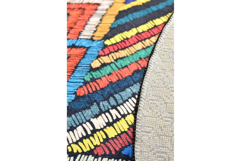 Chilai Home Badmatta 100 Rund - Multi - Textilier & mattor - Mattor - Badrumsmattor