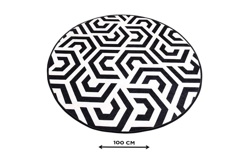 Chilai Home Badmatta 100 Rund - Multi - Textilier & mattor - Mattor - Badrumsmattor