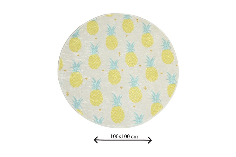 Chilai Home Badmatta 100 Rund - Multi - Textilier & mattor - Mattor - Badrumsmattor