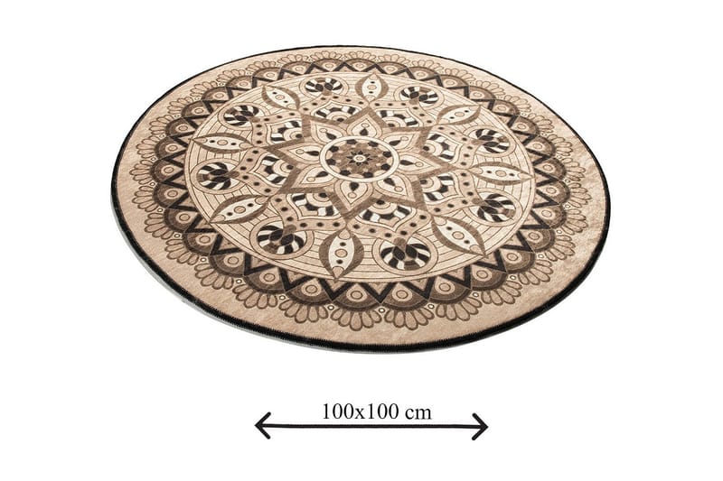 Chilai Home Badmatta 100 Rund - Multi - Textilier & mattor - Mattor - Badrumsmattor