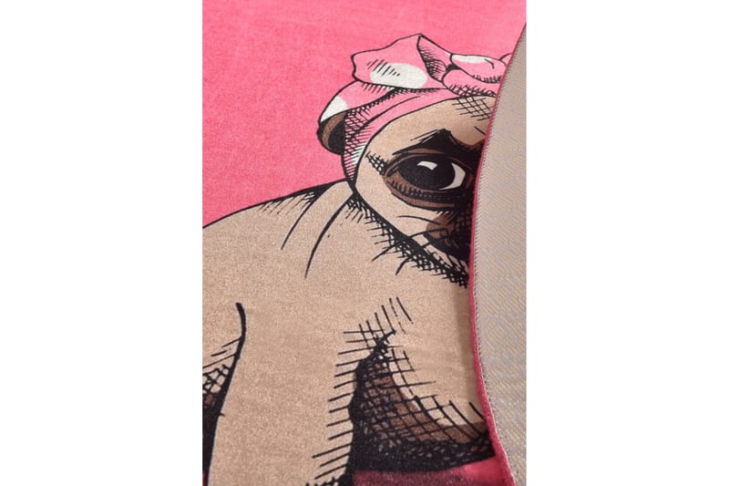 Chilai Home Badmatta 100 Rund - Multi - Textilier & mattor - Mattor - Badrumsmattor