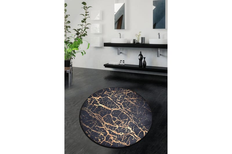 Chilai Home Badmatta 100 Rund - Multi - Textilier & mattor - Mattor - Badrumsmattor