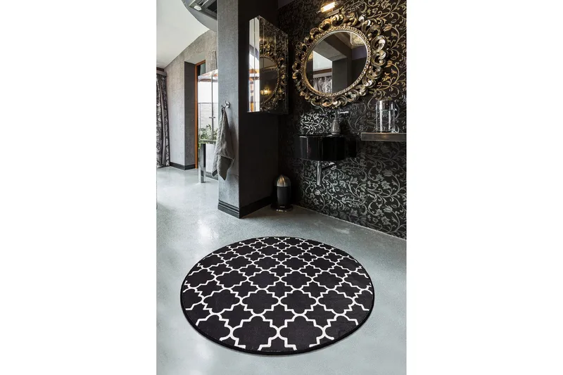 Chilai Home Badmatta 100 Rund - Multi - Textilier & mattor - Mattor - Badrumsmattor