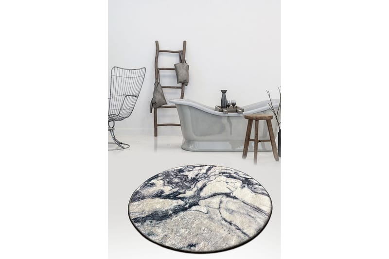 Chilai Home Badmatta 100 Rund - Multi - Textilier & mattor - Mattor - Badrumsmattor