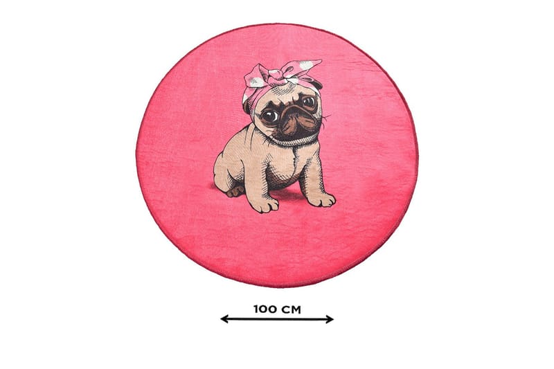 Chilai Home Badmatta 100 Rund - Multi - Textilier & mattor - Mattor - Badrumsmattor