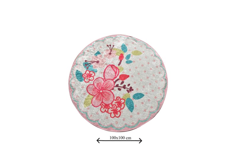 Chilai Home Badmatta 100 Rund - Multi - Textilier & mattor - Mattor - Badrumsmattor