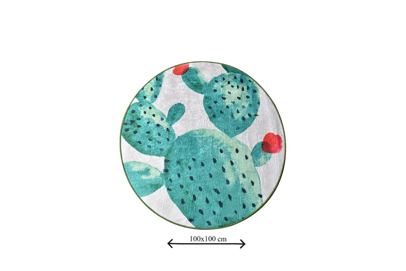 Chilai Home Badmatta 100 Rund - Multi - Textilier & mattor - Mattor - Badrumsmattor