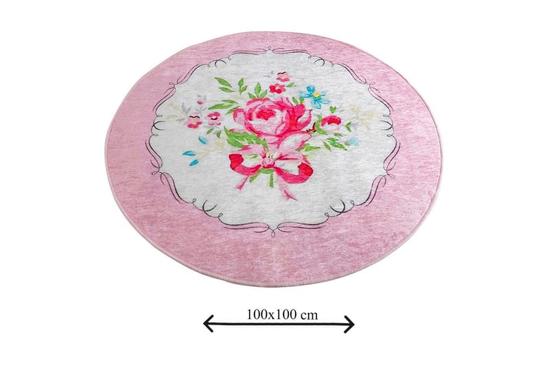 Chilai Home Badmatta 100 Rund - Multi - Textilier & mattor - Mattor - Badrumsmattor