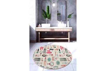 Chilai Home Badmatta 100 Rund - Multi - Textilier & mattor - Mattor - Badrumsmattor