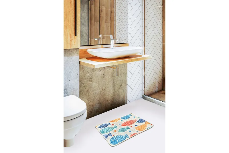 Chilai Home Badmatta 40x60 - Multi - Textilier & mattor - Mattor - Badrumsmattor