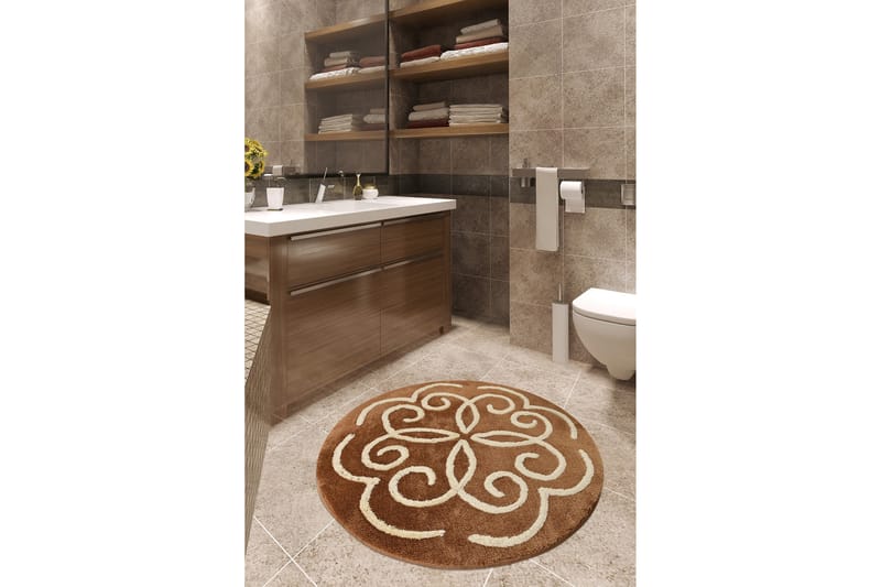 CHILAI HOME Badmatta 90 Rund Multi - Textilier & mattor - Mattor - Badrumsmattor