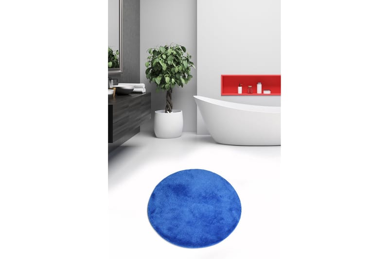 Chilai Home Badmatta 90 Rund - Multi - Textilier & mattor - Mattor - Badrumsmattor