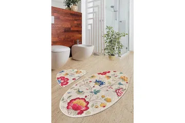 Chilai Home Badmatta Set om 2 - Multi - Textilier & mattor - Mattor - Badrumsmattor