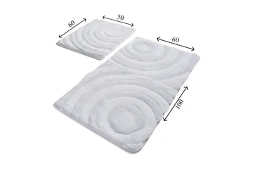 Chilai Home Badmatta Set om 2 - Multi - Textilier & mattor - Mattor - Badrumsmattor