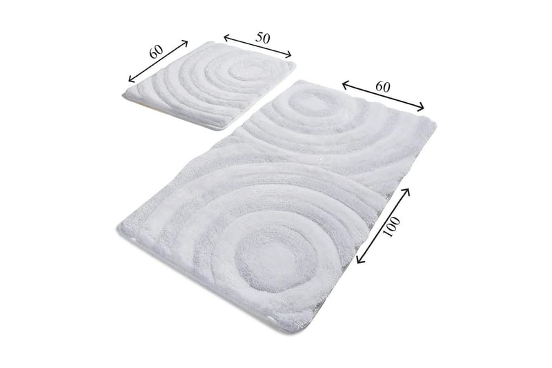 Chilai Home Badmatta Set om 2 - Multi - Textilier & mattor - Mattor - Badrumsmattor