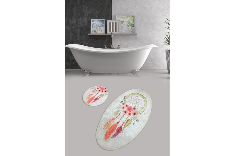 Chilai Home Badmatta Set om 2 - Multi - Textilier & mattor - Mattor - Badrumsmattor