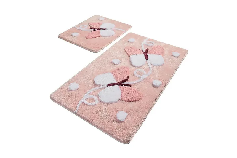 Chilai Home Badmatta Set om 2, Multi