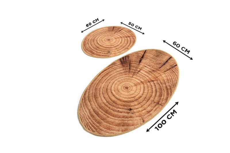 Chilai Home Badmatta Set om 2 - Multi - Textilier & mattor - Mattor - Badrumsmattor