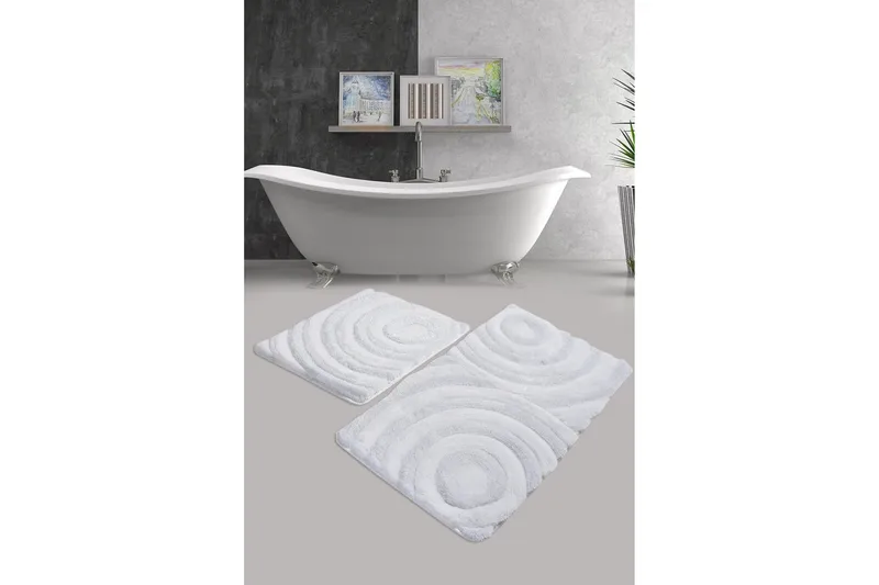 Chilai Home Badmatta Set om 2 - Multi - Textilier & mattor - Mattor - Badrumsmattor