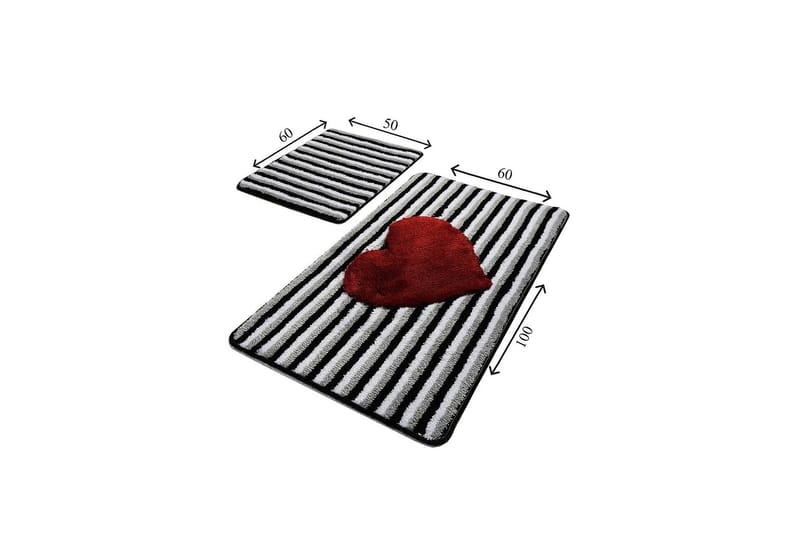 Chilai Home Badmatta Set om 2 - Multi - Textilier & mattor - Mattor - Badrumsmattor