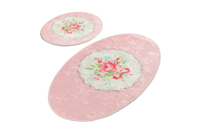 Chilai Home Badmatta Set om 2, Multi