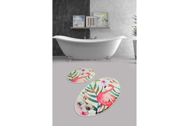 Chilai Home Badmatta Set om 2 - Multi - Textilier & mattor - Mattor - Badrumsmattor