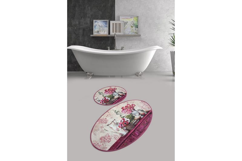 Chilai Home Badmatta Set om 2 - Multi - Textilier & mattor - Mattor - Badrumsmattor