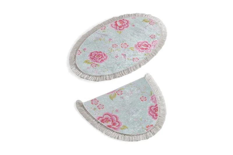 Chilai Home Badmatta Set om 2, Multi