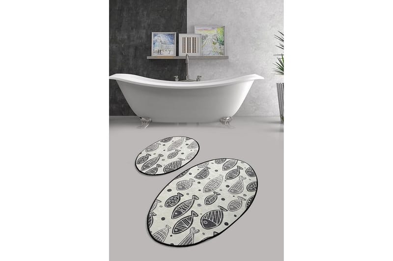 Chilai Home Badmatta Set om 2 - Multi - Textilier & mattor - Mattor - Badrumsmattor