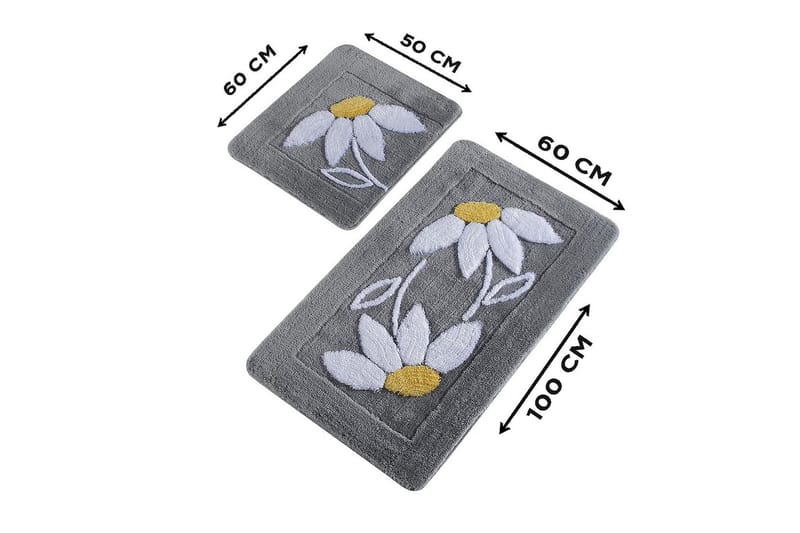 CHILAI HOME Badmatta Set om 2 Multi - Textilier & mattor - Mattor - Badrumsmattor