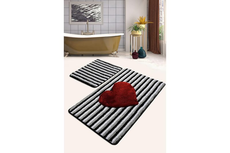 Chilai Home Badmatta Set om 2 - Multi - Textilier & mattor - Mattor - Badrumsmattor