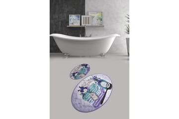 Chilai Home Badmatta Set om 2 - Multi - Textilier & mattor - Mattor - Badrumsmattor
