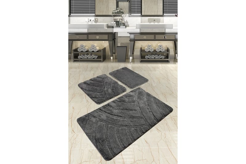 CHILAI HOME Badmatta Set om 3 Multi - Textilier & mattor - Mattor - Badrumsmattor