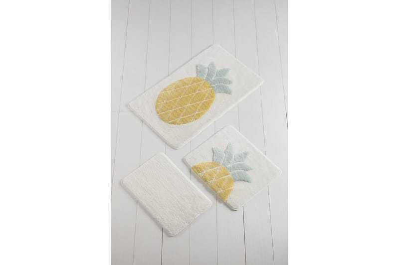 CHILAI HOME Badmatta Set om 3 Multi - Textilier & mattor - Mattor - Badrumsmattor