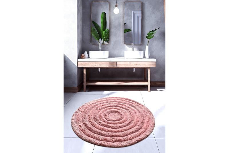 Chilai Home by Alessia Badmatta 90 Rund - Multi - Textilier & mattor - Mattor - Badrumsmattor