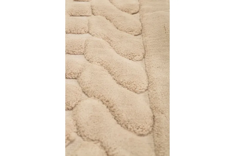 Chilai Home by Alessia Badmatta Set om 2 - Beige - Textilier & mattor - Mattor - Badrumsmattor