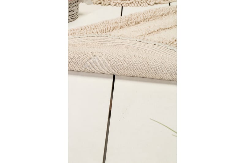 Chilai Home by Alessia Badmatta Set om 2 - Sand - Textilier & mattor - Mattor - Badrumsmattor
