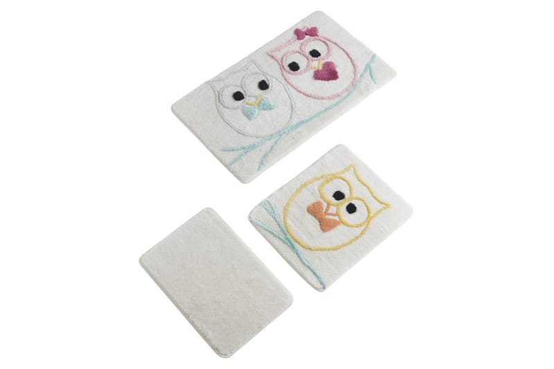 CHILAI HOME BY ALESSIA Badmatta Set om 3 Multi