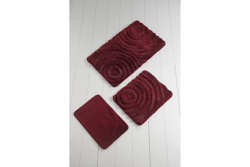 Chilai Home by Alessia Badmatta Set om 3 - Multi - Textilier & mattor - Mattor - Badrumsmattor