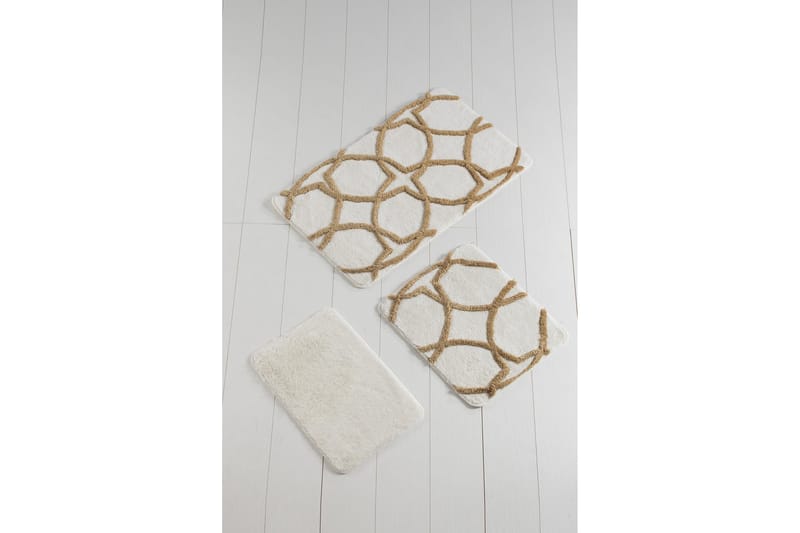 CHILAI HOME BY ALESSIA Badmatta Set om 3 Multi - Textilier & mattor - Mattor - Badrumsmattor