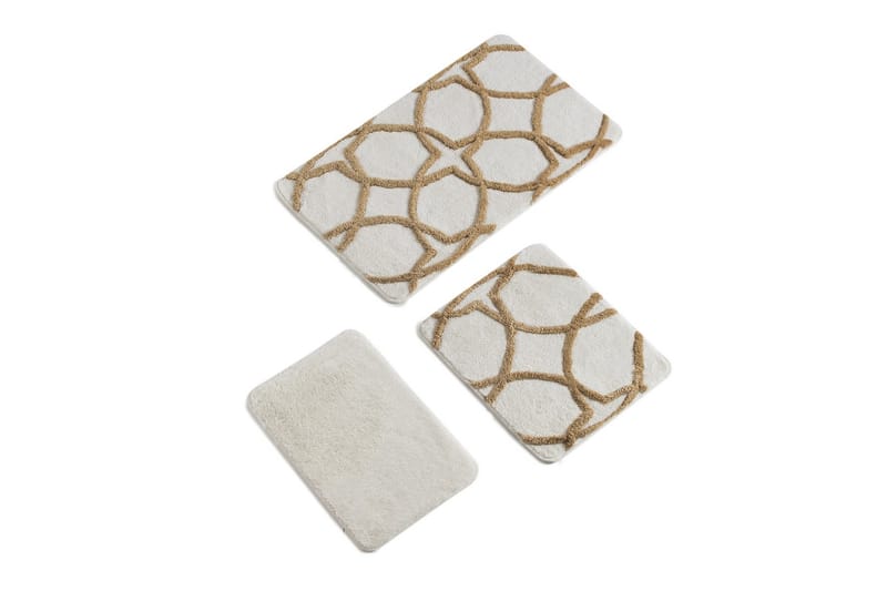 CHILAI HOME BY ALESSIA Badmatta Set om 3 Multi