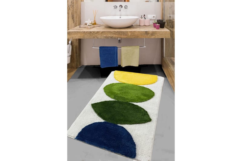 Gerdes Badrumsmatta 70x120 cm Rektangulär, Flerfärgad