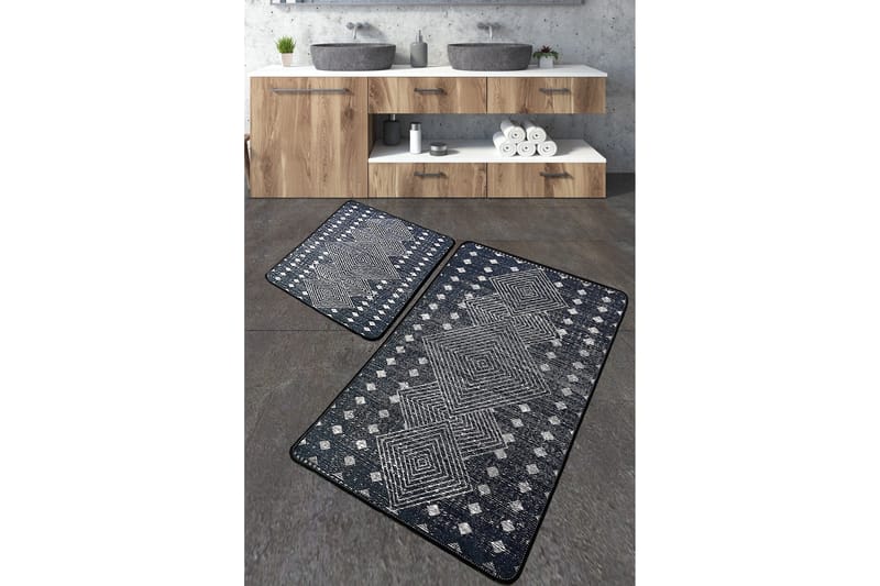 Jamil Badrumsmatta 60x100 cm Rektangulär, Flerfärgad