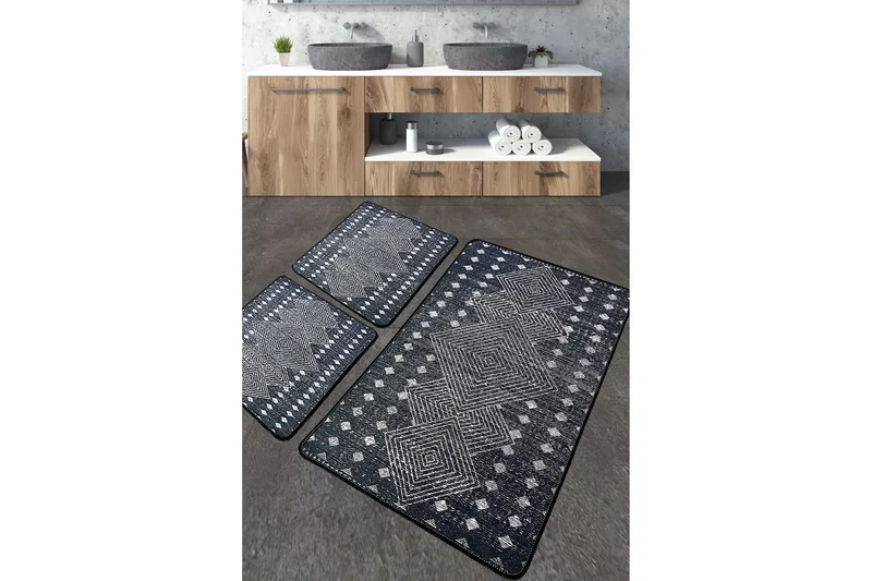 Jamil Badrumsmatta 60x100 cm Rektangulär, Flerfärgad