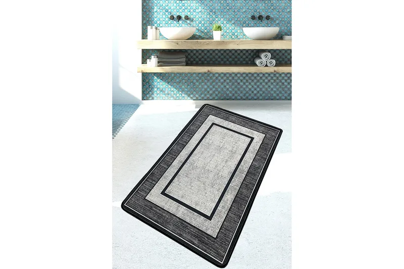 Janak Badrumsmatta 70x120 cm Rektangulär, Flerfärgad