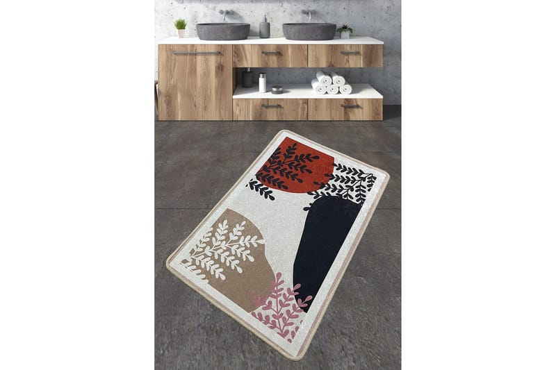 Jangir Badrumsmatta 70x120 cm Rektangulär, Flerfärgad
