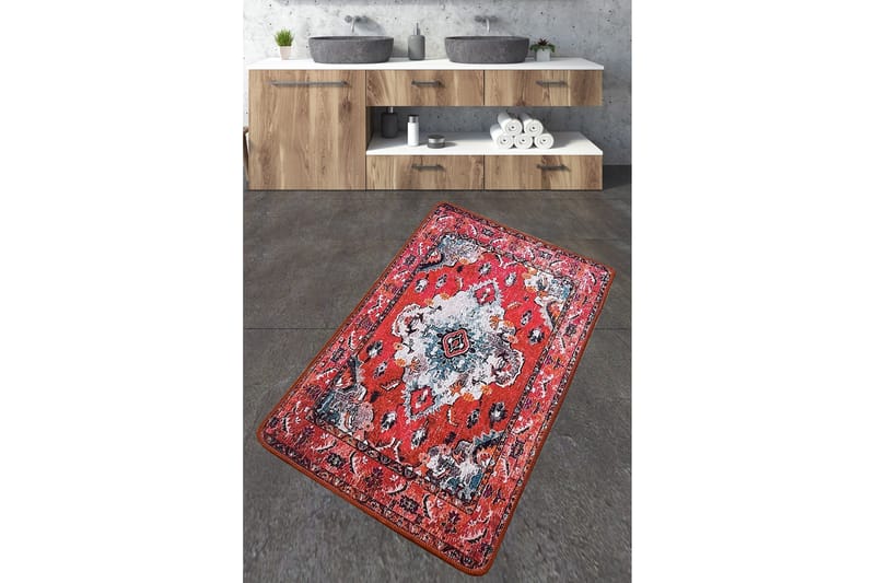 Karosta Badrumsmatta 70x120 cm Rektangulär, Flerfärgad